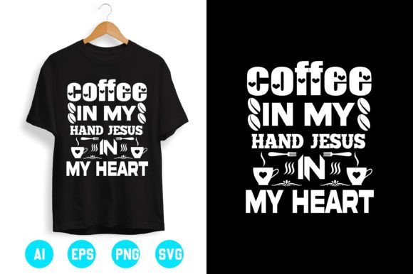Coffee T-shirt Design 33: Graphics for Modern T-Shirt Designs