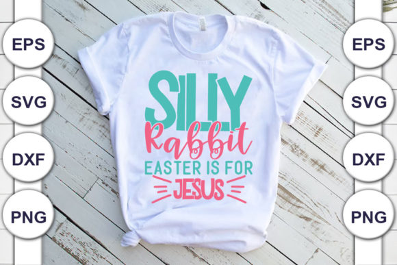 Easter Rabbit Graphics for T-Shirt Designs