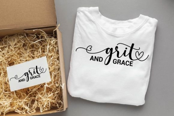 Grit and Grace: Graphics for T-Shirt Designs