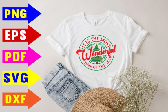 It is the Most Wonderful Time: Graphics for T-Shirt Designs