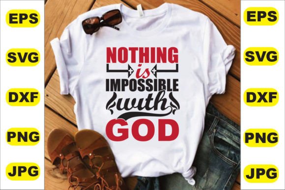 Reviewing Nothing is Impossible with God for Embroidery