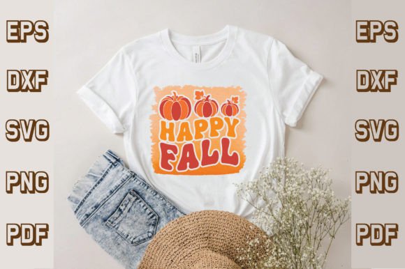 Reviewing the Happy Fall Svg, Retro for Embroidery